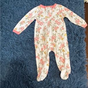 Girls Footie PJS Laura Ashley 6-9m